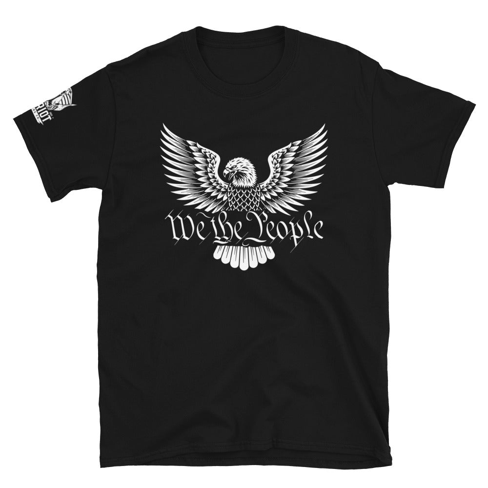 wellcoda Bald Eagle Womens Long Sleeve T-Shirt, American Bird Graphic  Design Black S at  Women's Clothing store