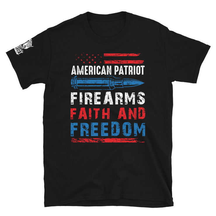 American Patriot: Firearms, Faith and Freedom - Red, White & Blue