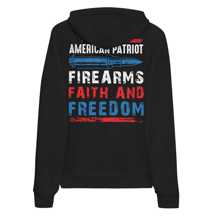 American Patriot: Firearms, Faith and Freedom - Red, White & Blue